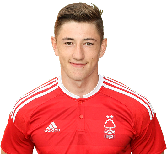 Midfield Or In A Back Four Was A Regular Captain Of - Adam Crookes Nottingham Forest (580x500), Png Download