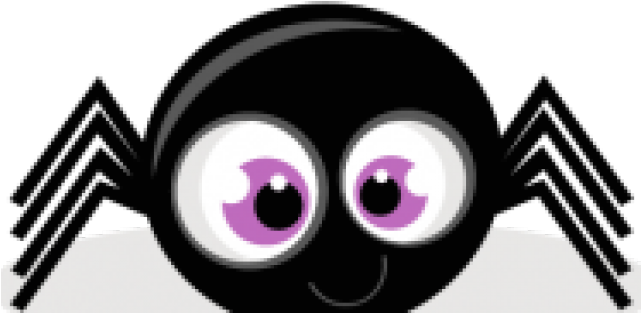 Cute Spider Clipart - Transparent Background Spider Clip Art (640x480), Png Download