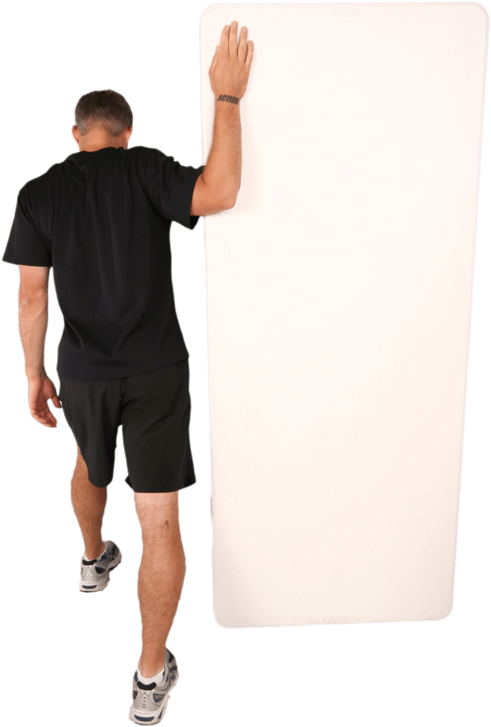 Stretch Your Arms Out In Front Of You, Reaching Forward - Wall Pec Stretch (1245x1868), Png Download