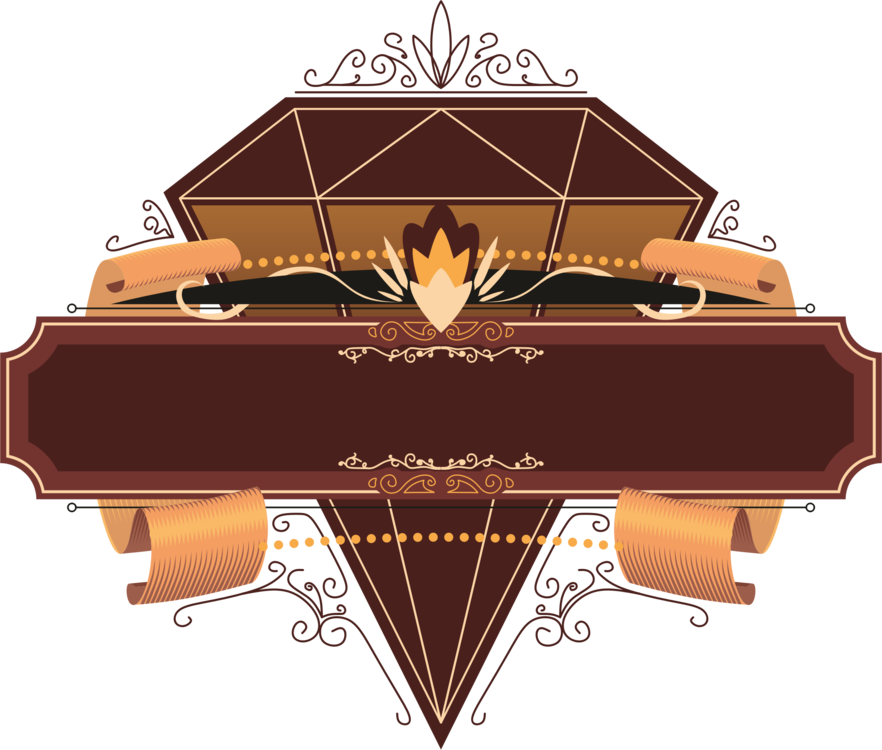 Retro Style Vintage Ornament Tattoo Piano - Clip Art (882x750), Png Download