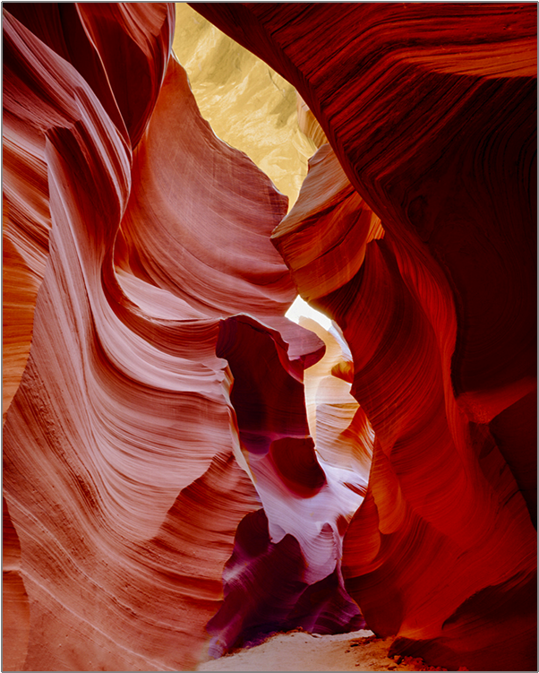 Antelope Swirls - Antelope Canyon (750x750), Png Download