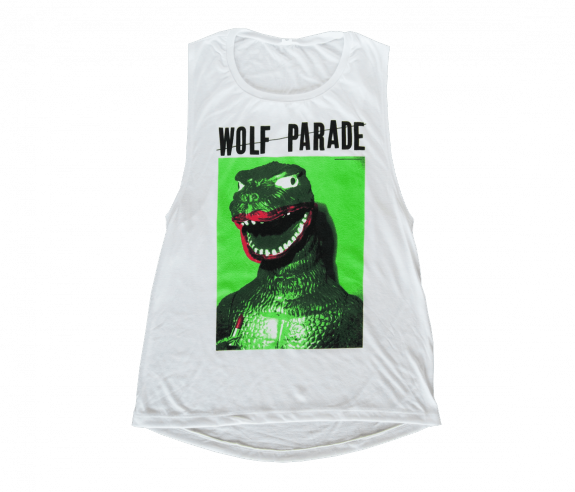 Women's Glamourzilla Tank Top - Iguana (575x492), Png Download