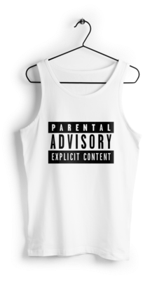 Parental Advise Tank Top - Parental Advisory - 11 Oz. Boxed Ceramic Mug (370x462), Png Download