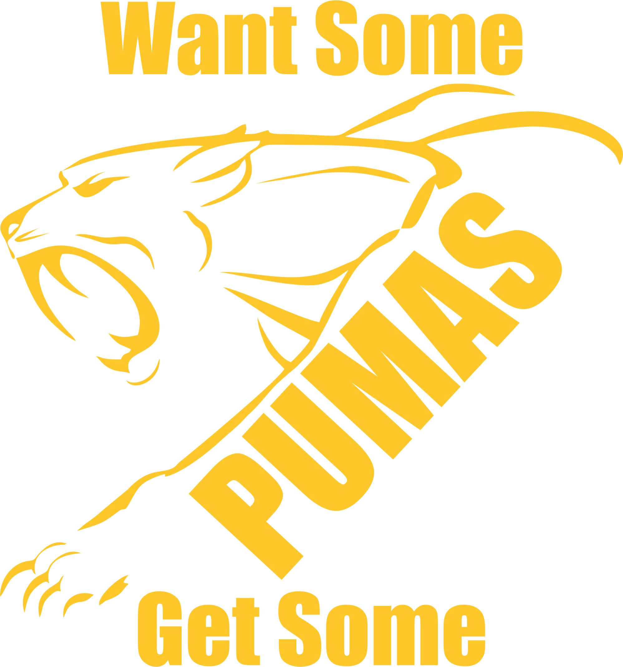 Pumas Football Outline Full Zip Hooded Sweatshirt - Palace Of Nations (1997x2138), Png Download