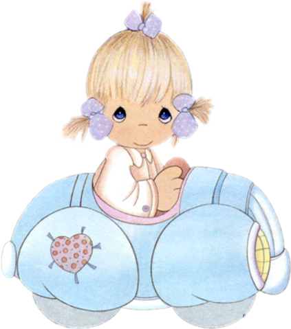 Png - Precious Moments Pig Clipart (424x492), Png Download