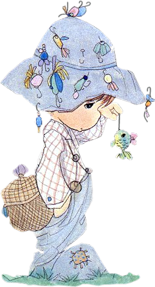 Tubes Enfants / Precious Moments - .net (344x604), Png Download