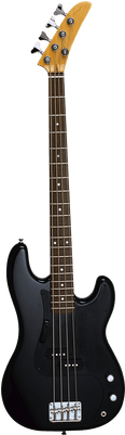Black Electric Guitar - About Com (400x400), Png Download