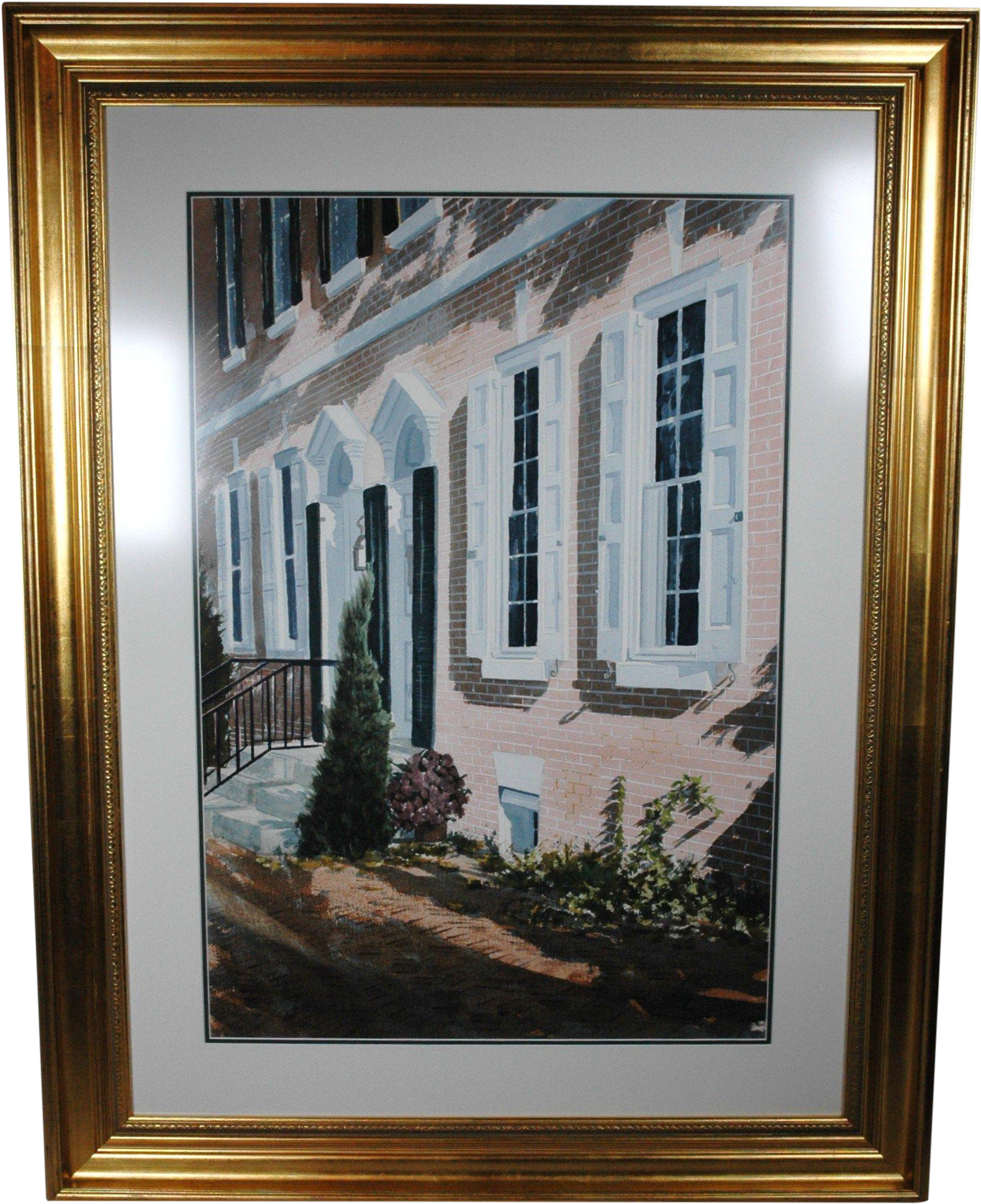 A Detailed Watercolor By Thomas Newnam, That Perfectly - Picture Frame (1694x2272), Png Download