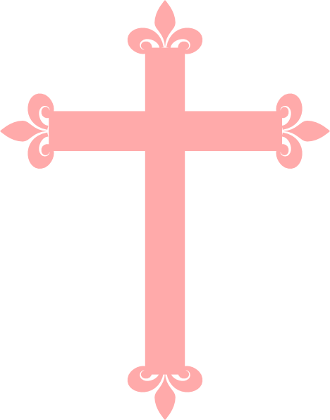Baptism Cross Free Clipart Craft Projects, Craft Ideas, - Blue Baptism Cross Clip Art (468x595), Png Download