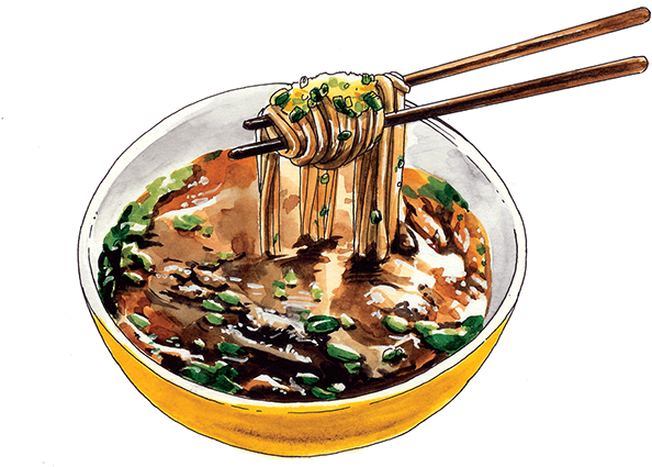 Japanese Food Drawing (600x426), Png Download