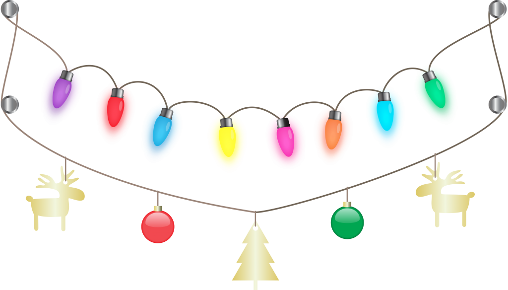 Christmas Lights Transparent - Christmas Day (1024x584), Png Download