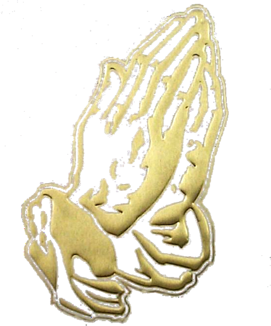 Clipart Resolution 555*666 - Gold Prayer Hands Png (555x666), Png Download