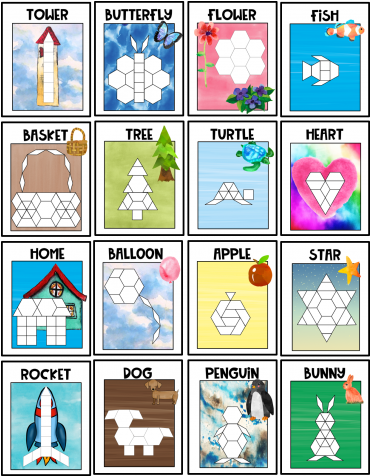 Pattern Block Mats - Watercolor Painting (475x475), Png Download