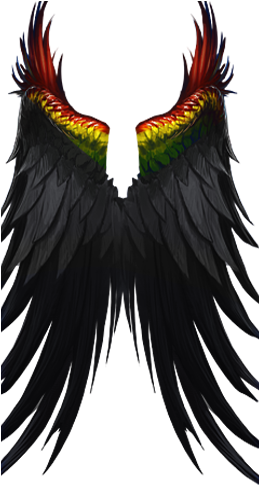 Demon Icarus Wings - Icarus Wings Png (258x535), Png Download