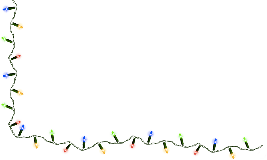 Christmas Lights Png (939x562), Png Download