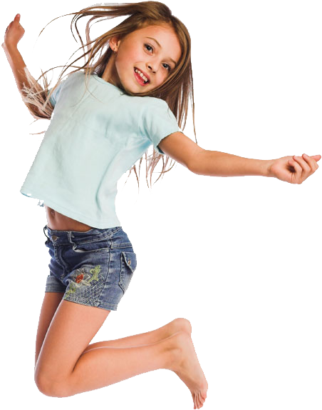 Kids Girl Png - Shrunks Inflatable Trampoline Pool (500x671), Png Download