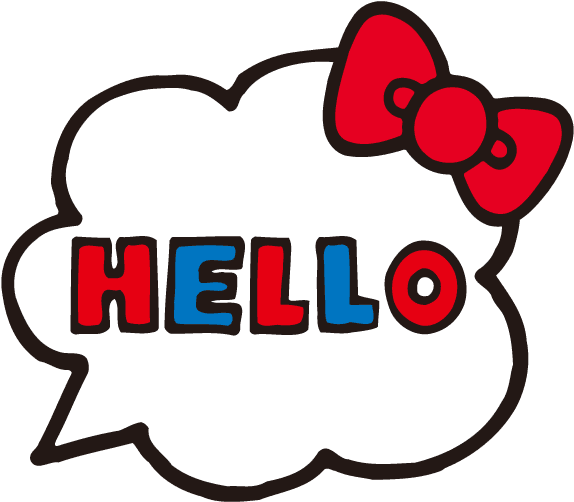 Hello Kitty - Hello Kitty Sticker Png (600x600), Png Download