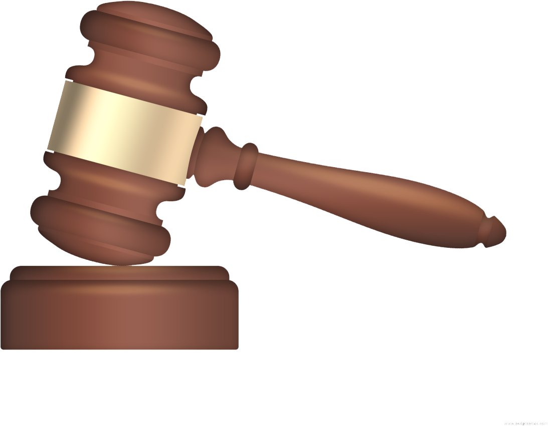 Free Png Gavel Png Images Transparent - Gavel Clipart Transparent (850x662), Png Download