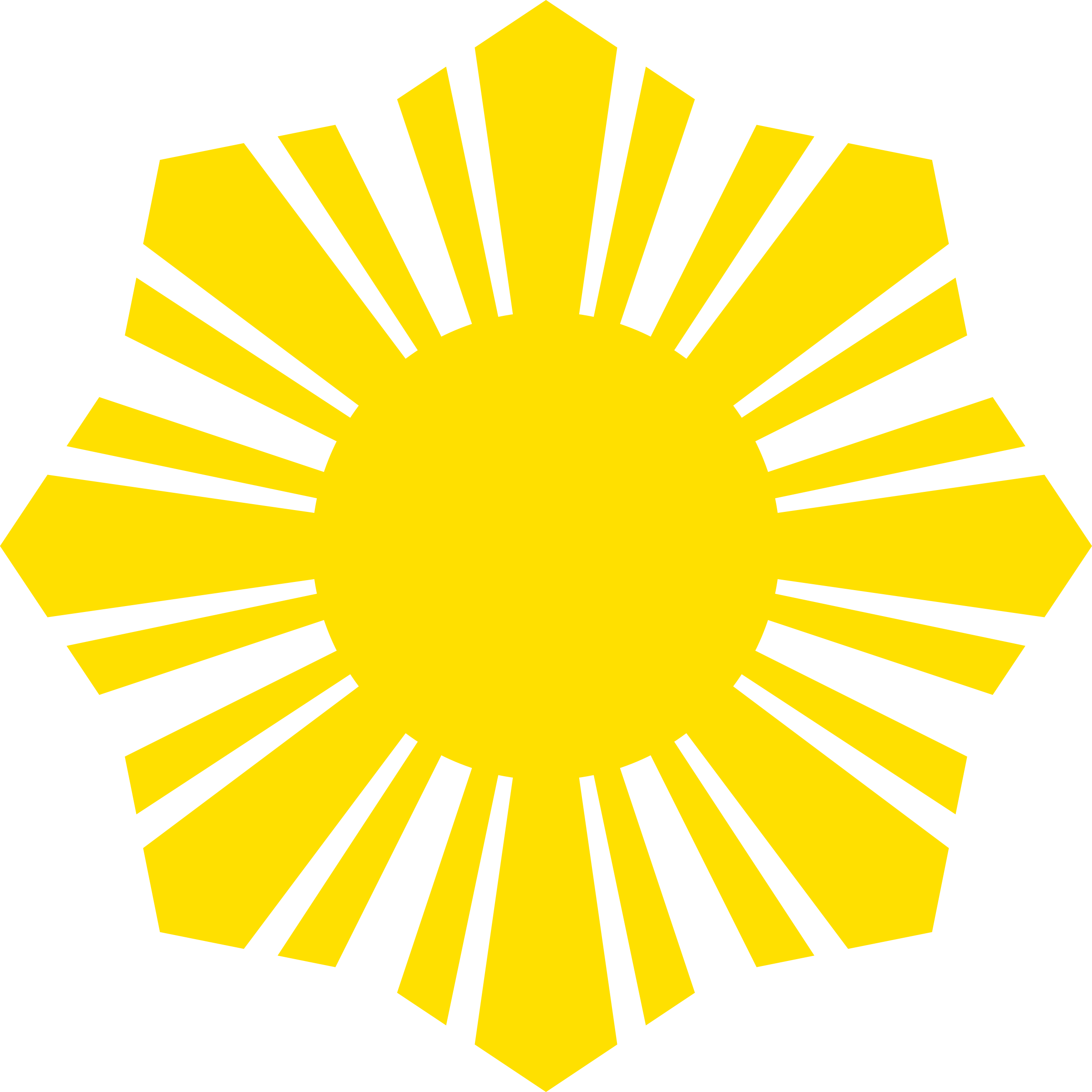 Philippine Sun Png - Sun In Philippine Flag (2400x2400), Png Download