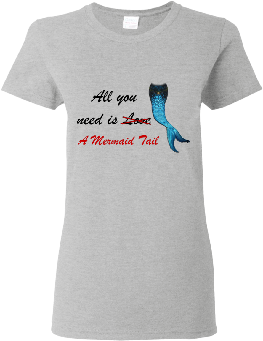 All You Need Is A Mermaid Tail - I'm A Running Mom - What's Your Superpower Manches (1155x1155), Png Download