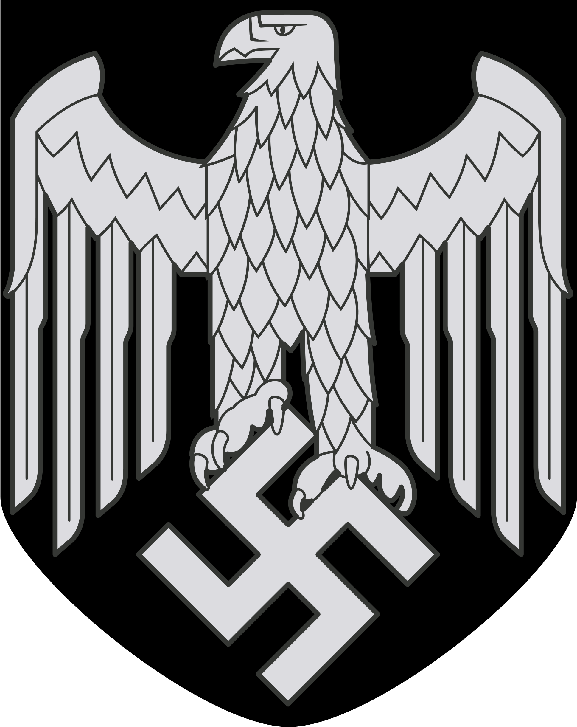 Heer Logo - Wehrmacht Logo (2000x2500), Png Download