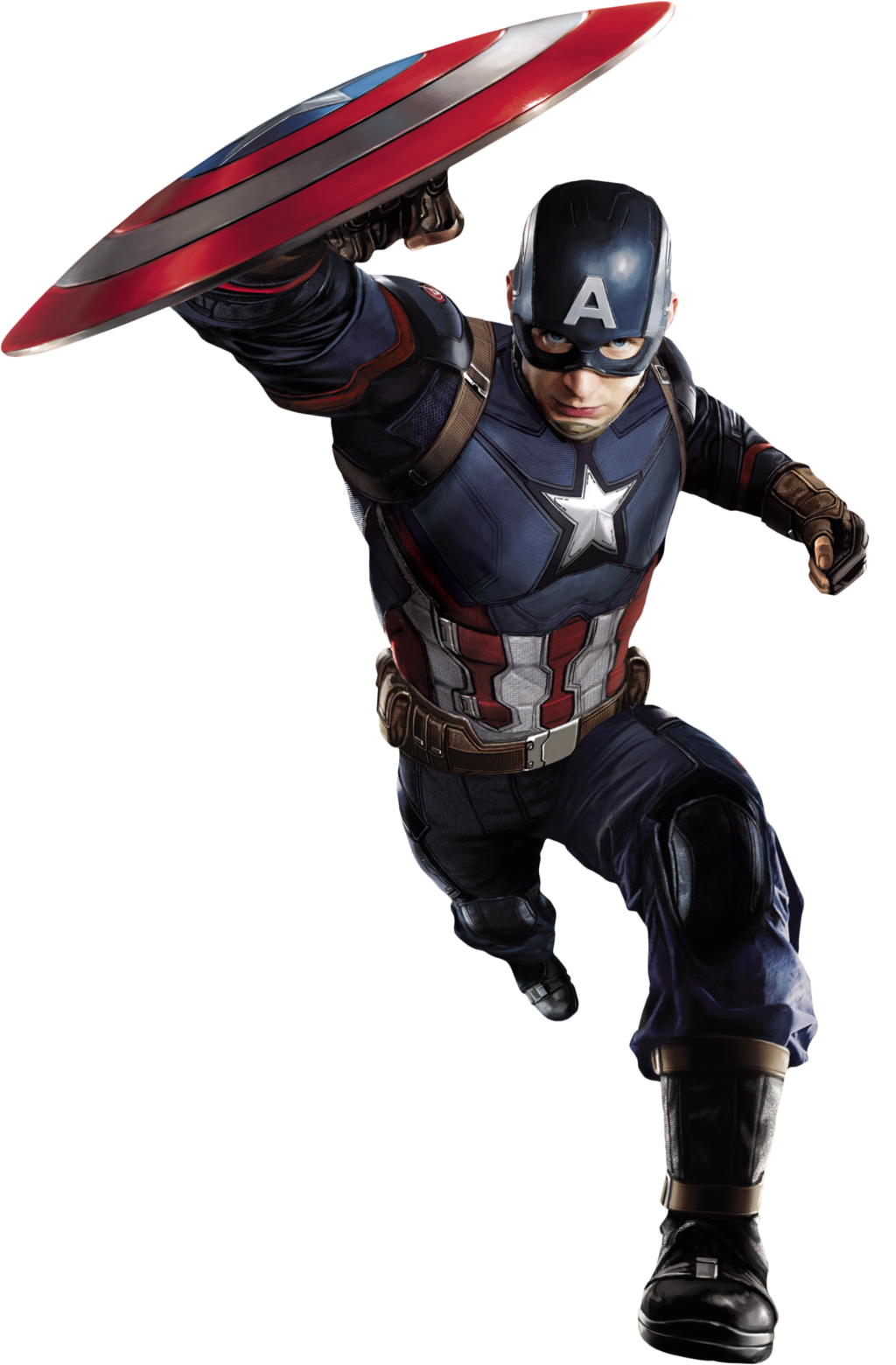 Captain America Png Image - Marvel's Captain America: Civil War: Captain America (1024x1560), Png Download