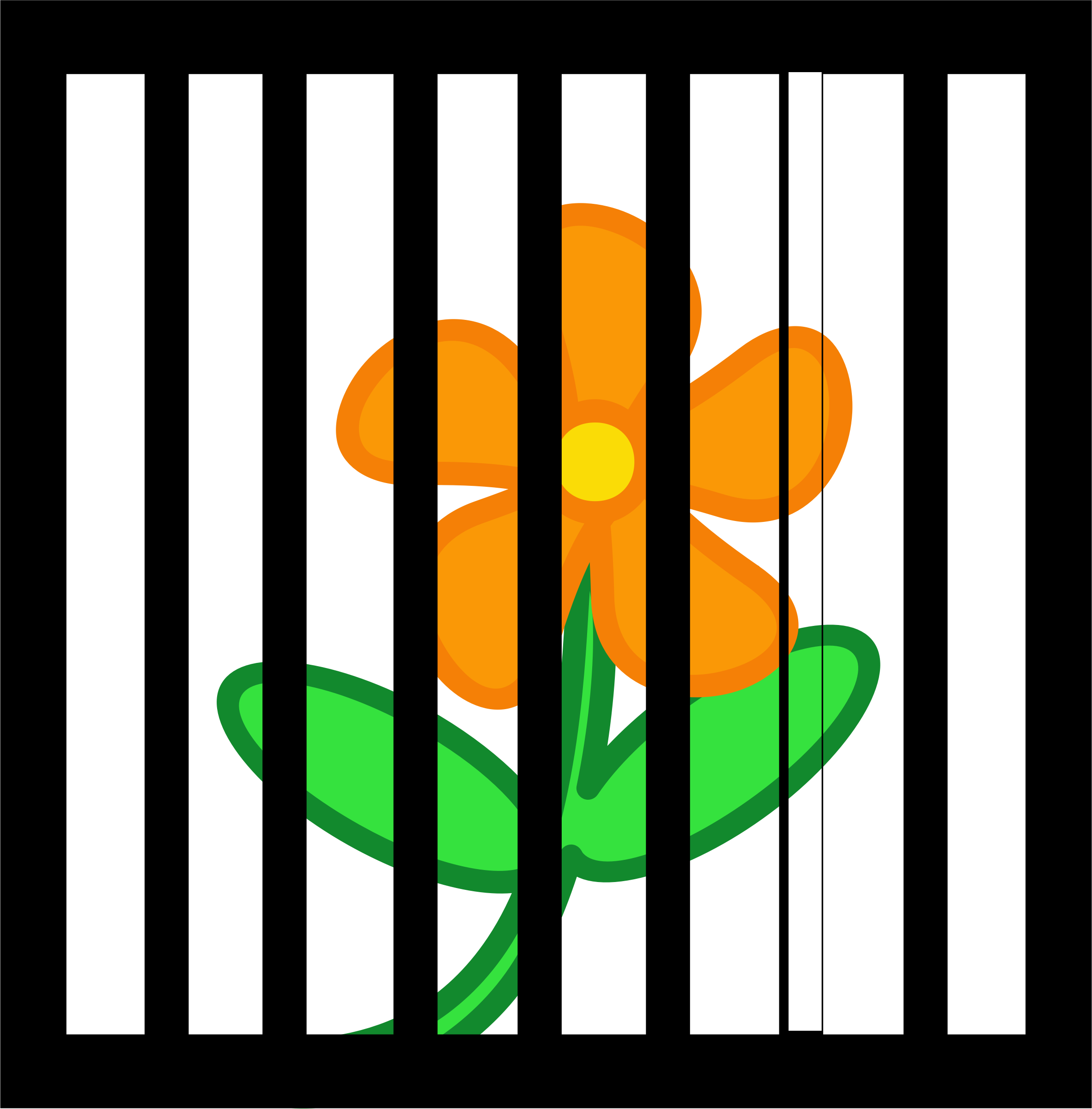 Banner Library Flower Behind Big Image Png - Clip Art (2364x2399), Png Download