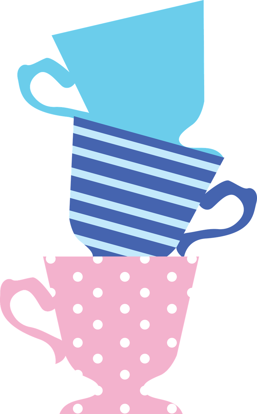 Birthday Clipart, Balloon Watercolor Clip Art, Birthday - Cup Alice In Wonderland Png (900x1449), Png Download