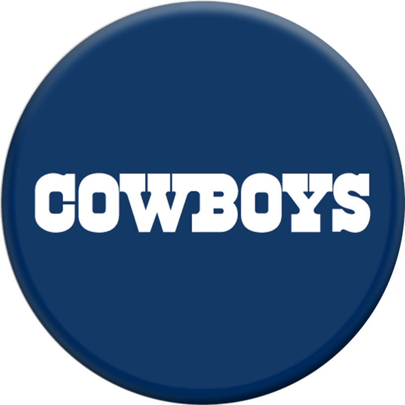 Dallas Cowboys Logo - Party Animal Cowboys Helmet Applique Banner (1000x1000), Png Download