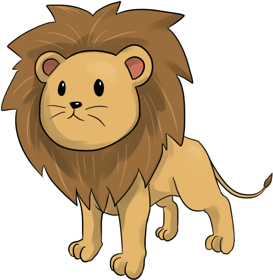 Cartoon Lion Cartoon Pictures Of Lion Free Download Cute Lion Animated Baby Full Size Png Download Seekpng