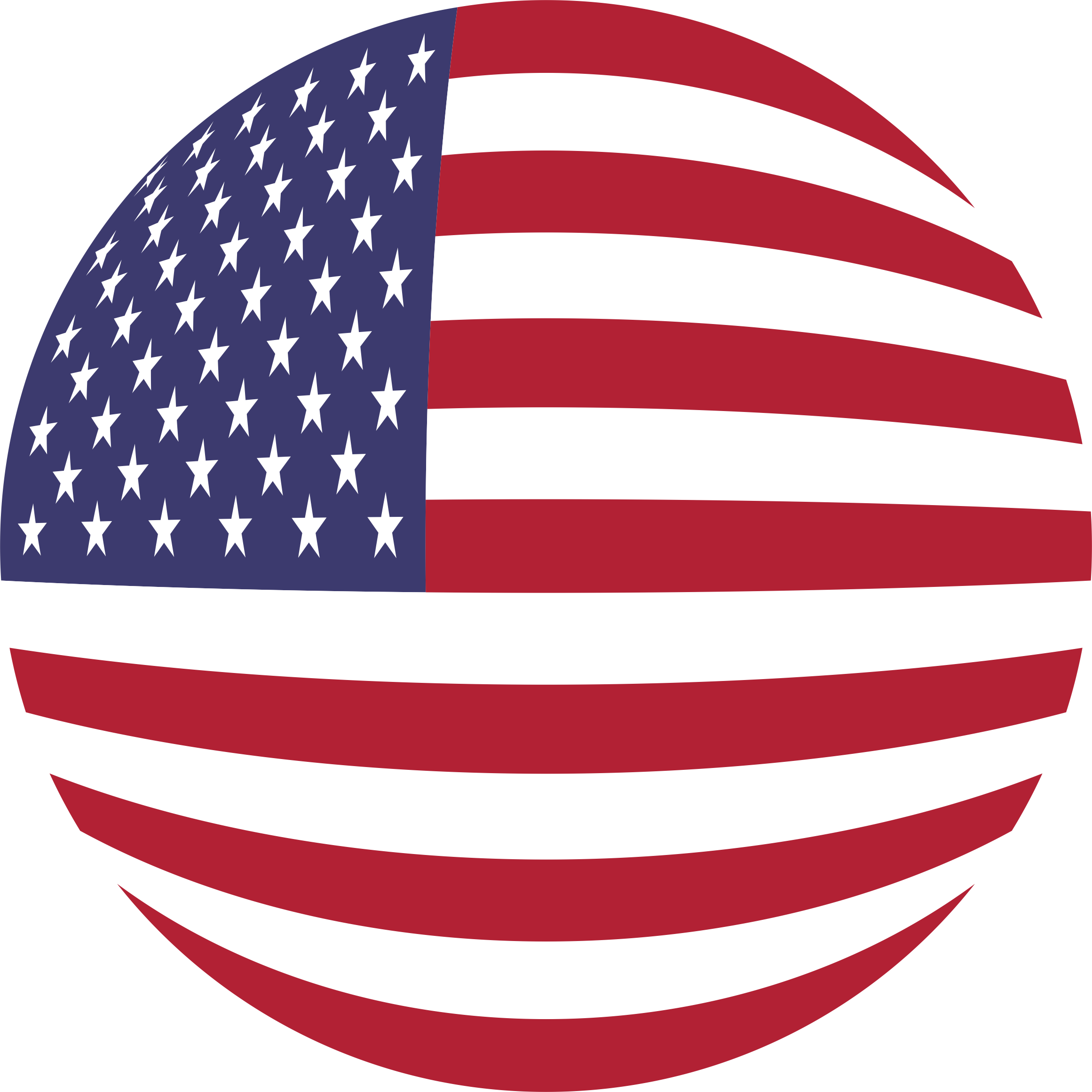 Clipart Library Orb Big Image Png - American Flag Clipart (2322x2322), Png Download