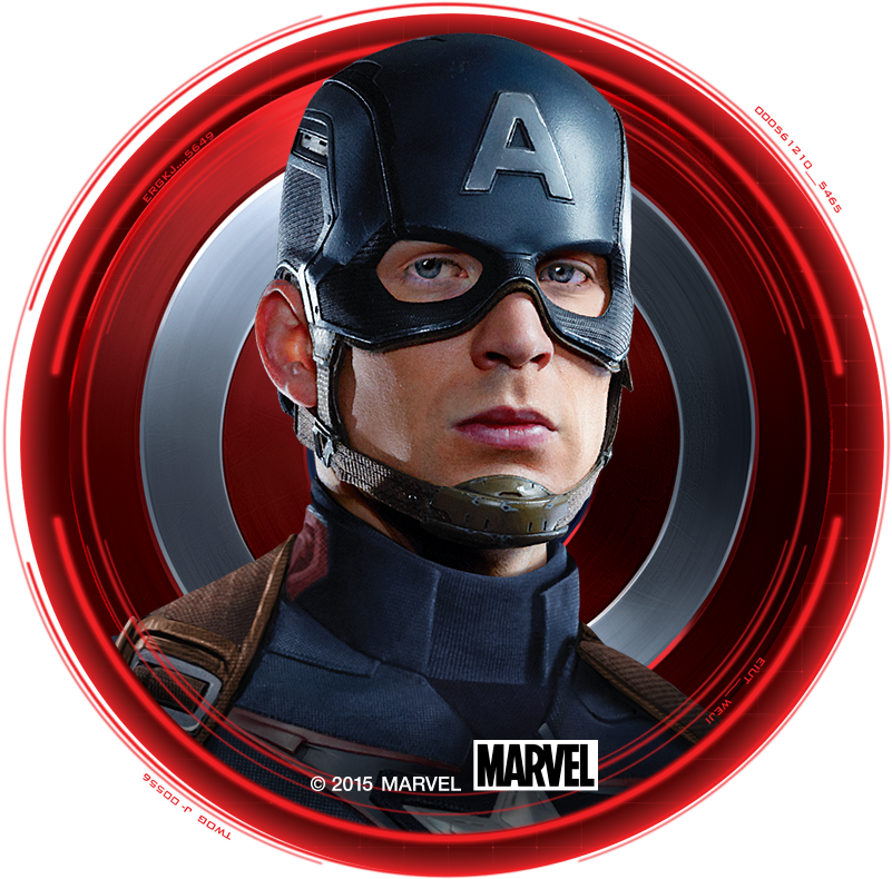 Free Icons Png - Captain America Png (800x800), Png Download