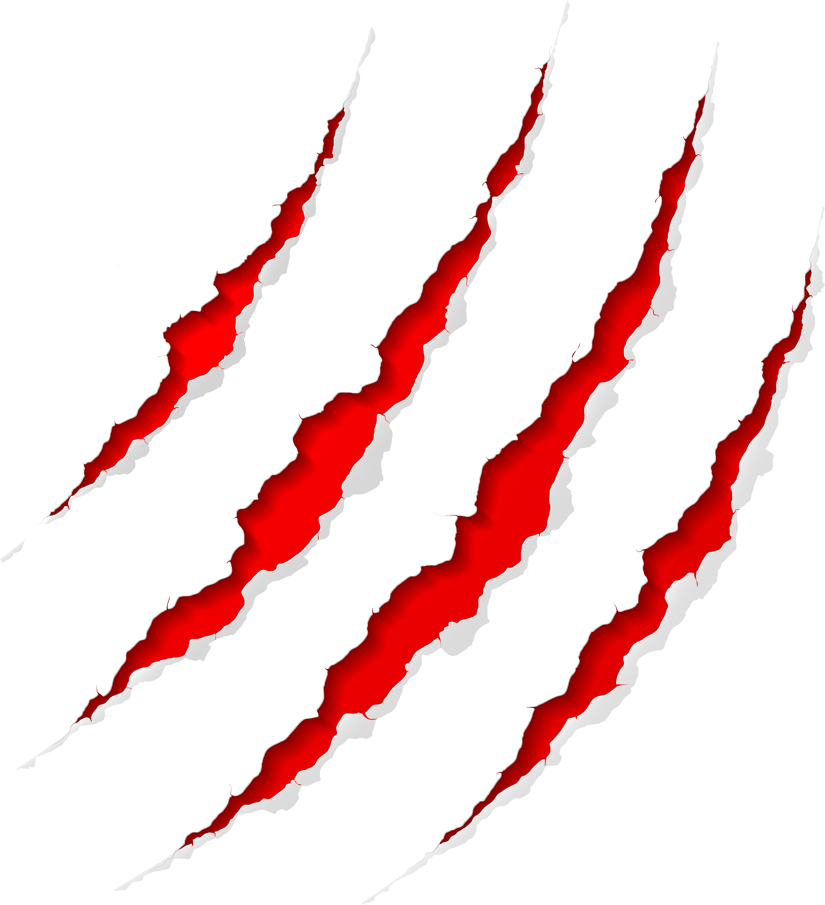 Claw Marks Transparent Background (2816x3088), Png Download