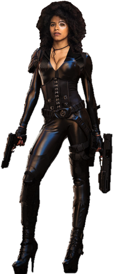 Deadpool 2 °° Marvel Comic Universe, Comics Universe, - Domino Deadpool 2 Blind Al (600x1109), Png Download