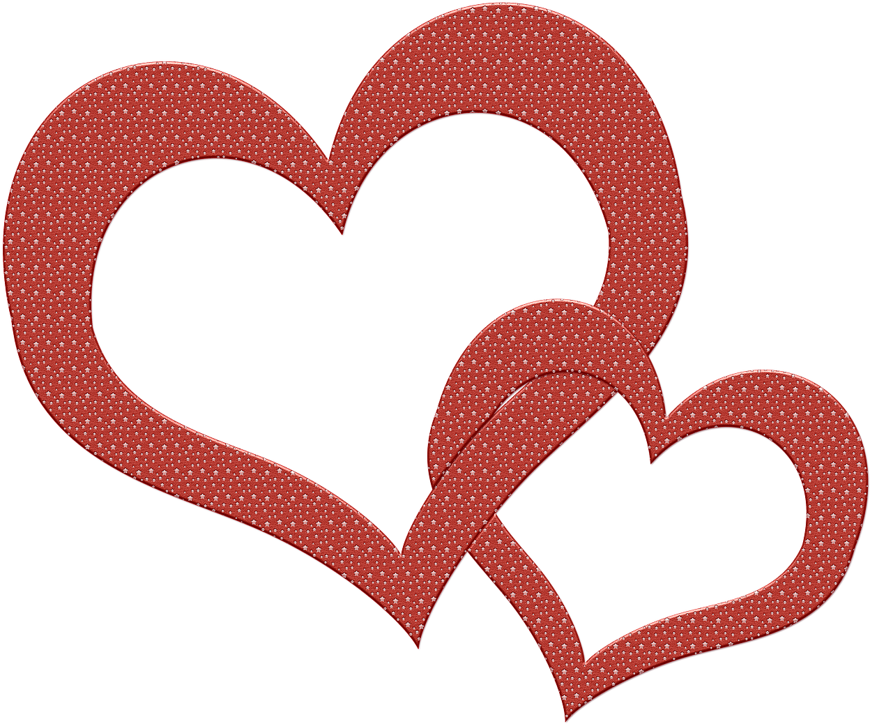 Heart Love Romance Symbol Valentine's Day - Father Daughter Pendant - Personal Gift Charm Necklace (416x340), Png Download