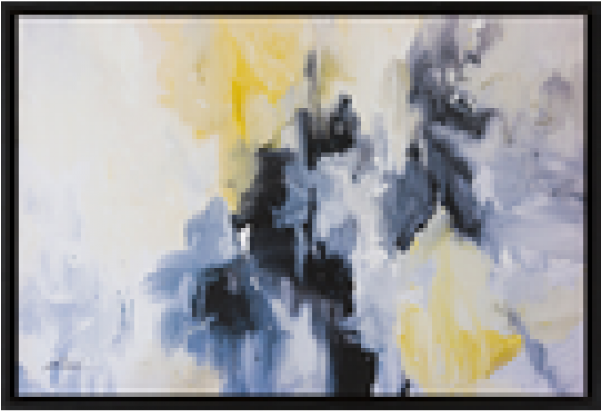 Sy Artwork Eternal Bad Moon Rising - Gallery Direct Abstract Bad Moon Rising By Lisa Fabian (600x600), Png Download