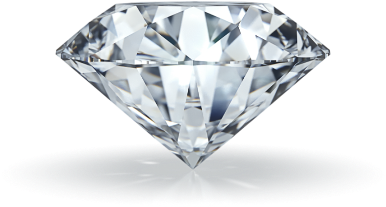 Diamond Png Picture - 925 Sterling Silver Clear Crystal Diamond Cube Necklace (754x425), Png Download
