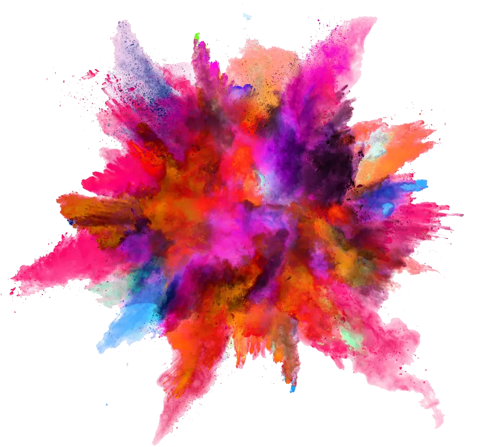 Color Powder Explosion Png Image - Color Powder Explosion Png (1200x1200), Png Download