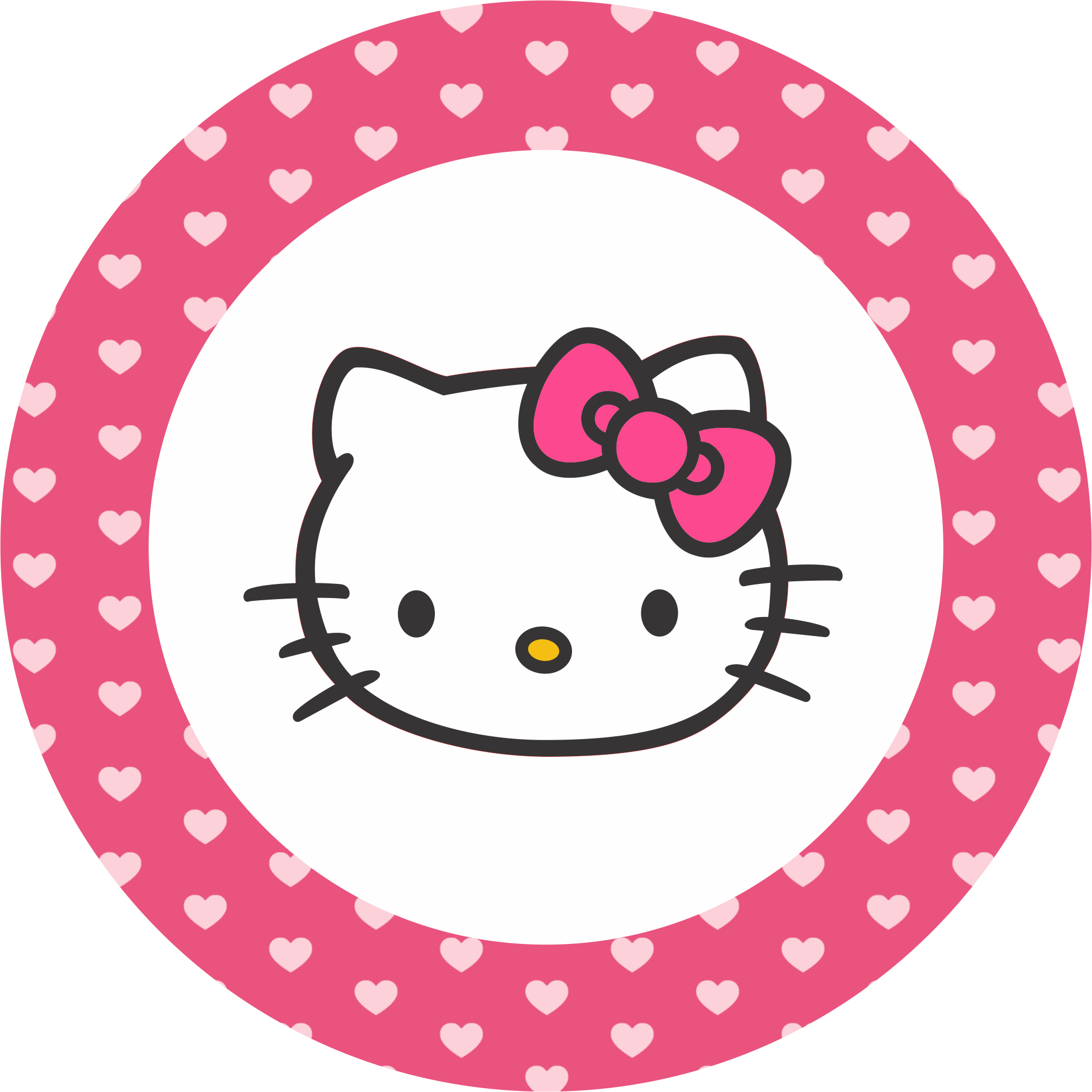 Kitty Images, Hello Kitty Pictures, Hello Kitty Birthday, - Hello Kitty Logo Png (2014x2014), Png Download