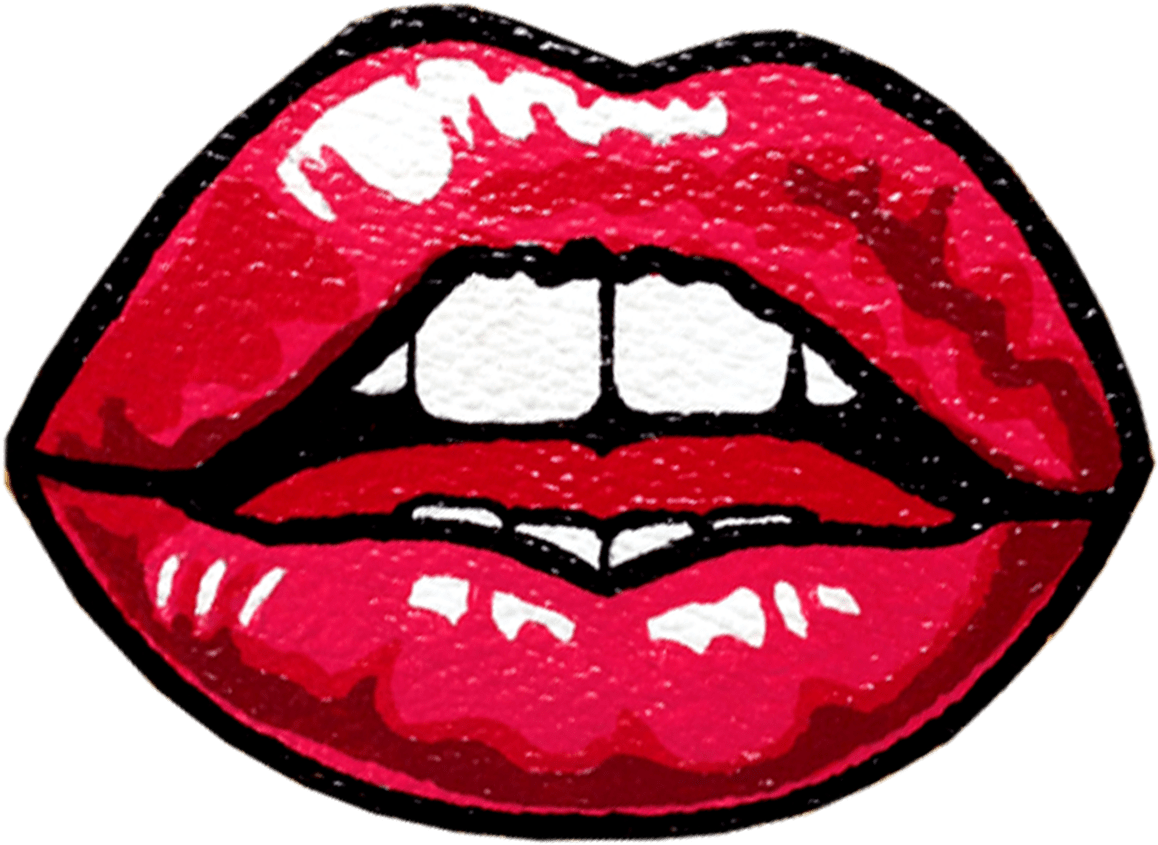 Collection Of Free Lips Drawing Pop Art On Ubisafe - Lips Drawing Pop Art (1181x1181), Png Download