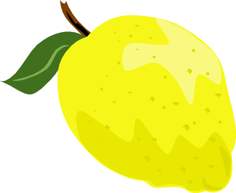 Lemon Fruit Drawing Watercolor Painting Citrus - Lemon Clip Art (917x750), Png Download
