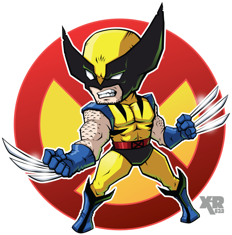 Fa Wolverine - X-men (800x800), Png Download