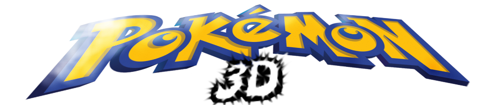 File - Logop3d - Pokemon 3d (1000x215), Png Download