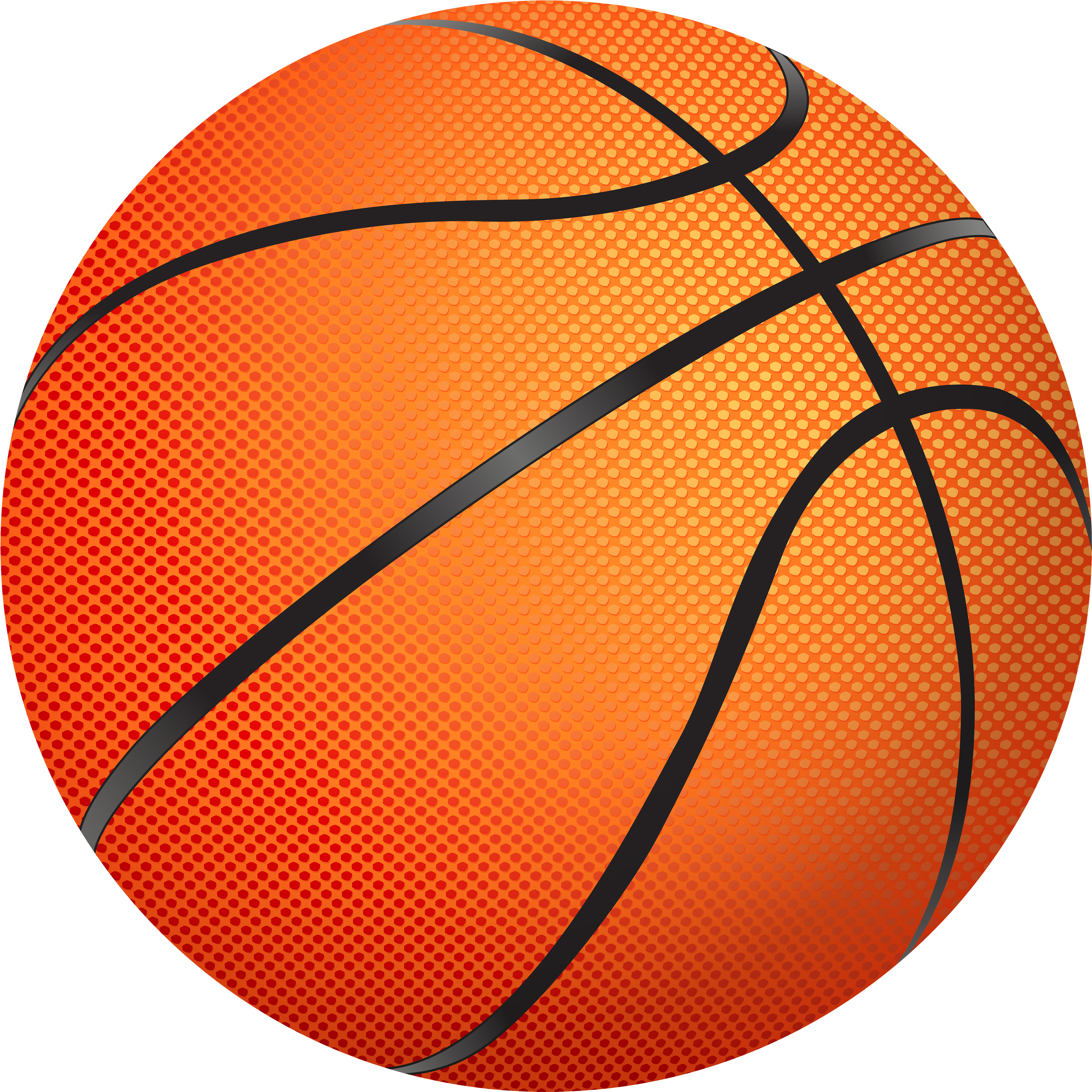 Basketball Png Clipart - Basketball 2d Png (4000x3990), Png Download
