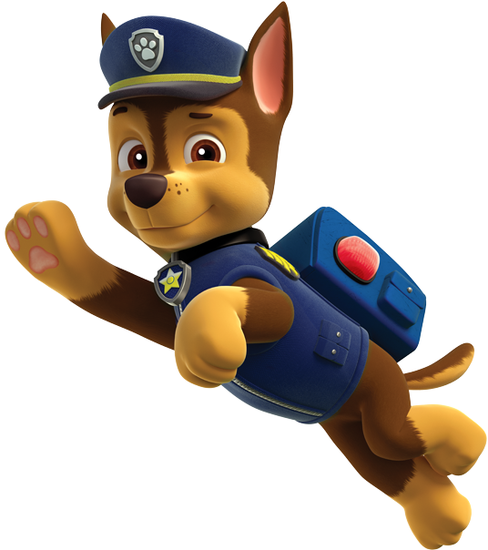 This German Shepherd Is An Athletic Natural Leader - Paw Patrol Sea Patrol Chase (536x604), Png Download