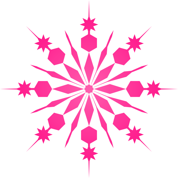 19 Snowflakes Clipart Huge Freebie Download For Powerpoint - Snowflake Blue Clip Art (600x600), Png Download