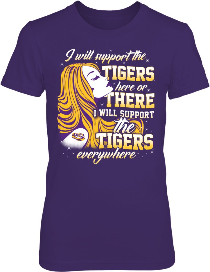 Lsu Tigers - Active Shirt (1000x1000), Png Download