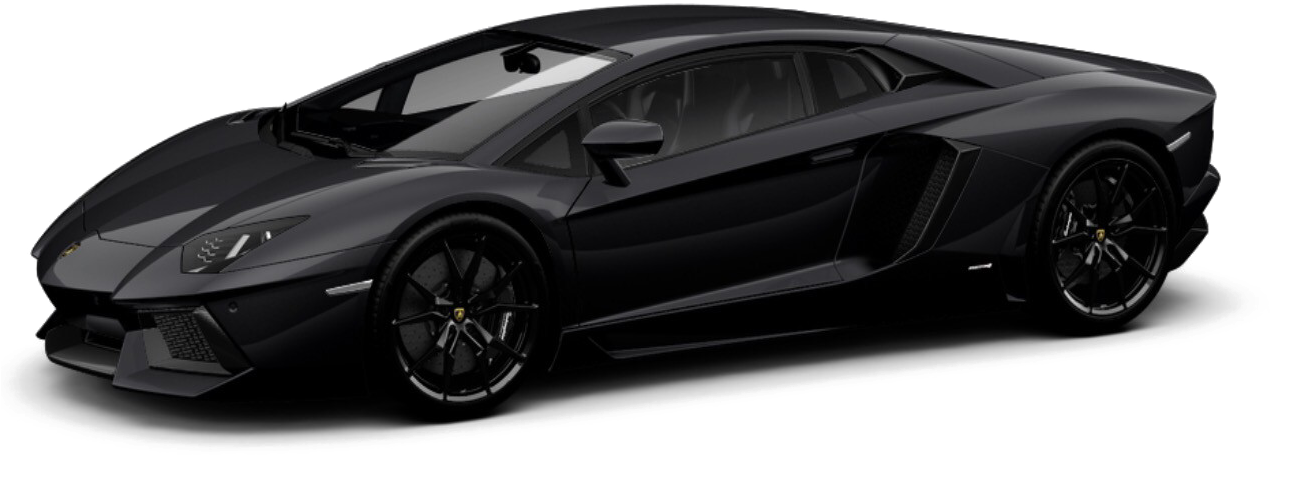 Black Lamborghini Png Transparent Image - Black Lamborghini Png (1024x417), Png Download