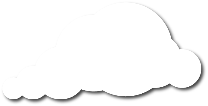 White - Clouds - Png - White Cloud Png Transparent (691x351), Png Download