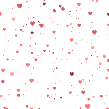 Pink Heart Background Vector Png, Heart Background - Transparent Background Hearts Png (360x360), Png Download